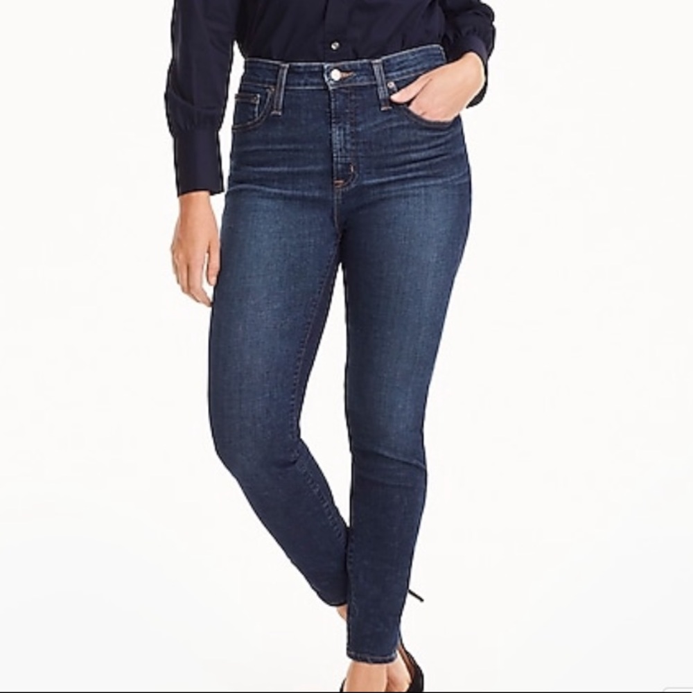 J. Crew Curvy Toothpick Jeans